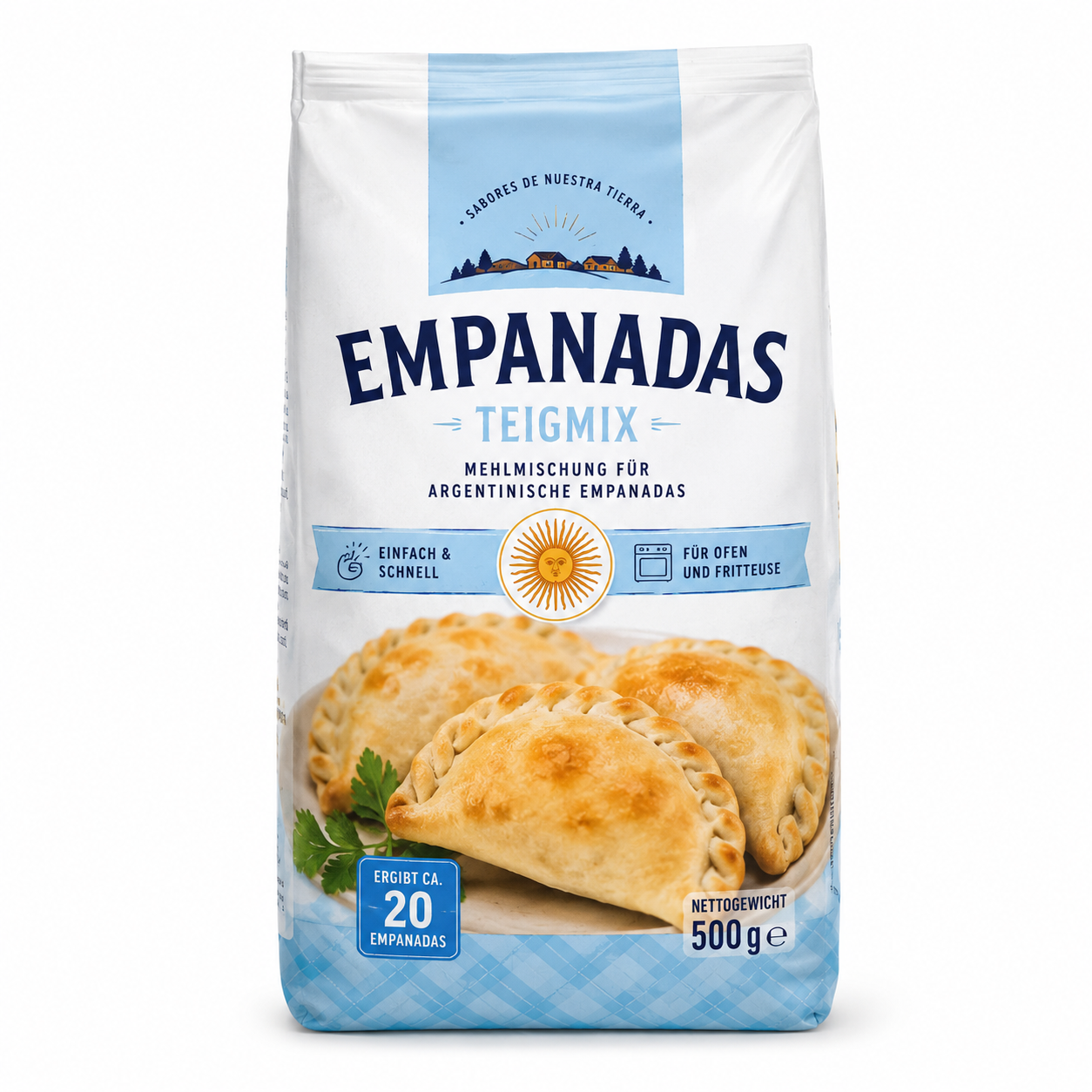 Empanadas Teigmix 500g