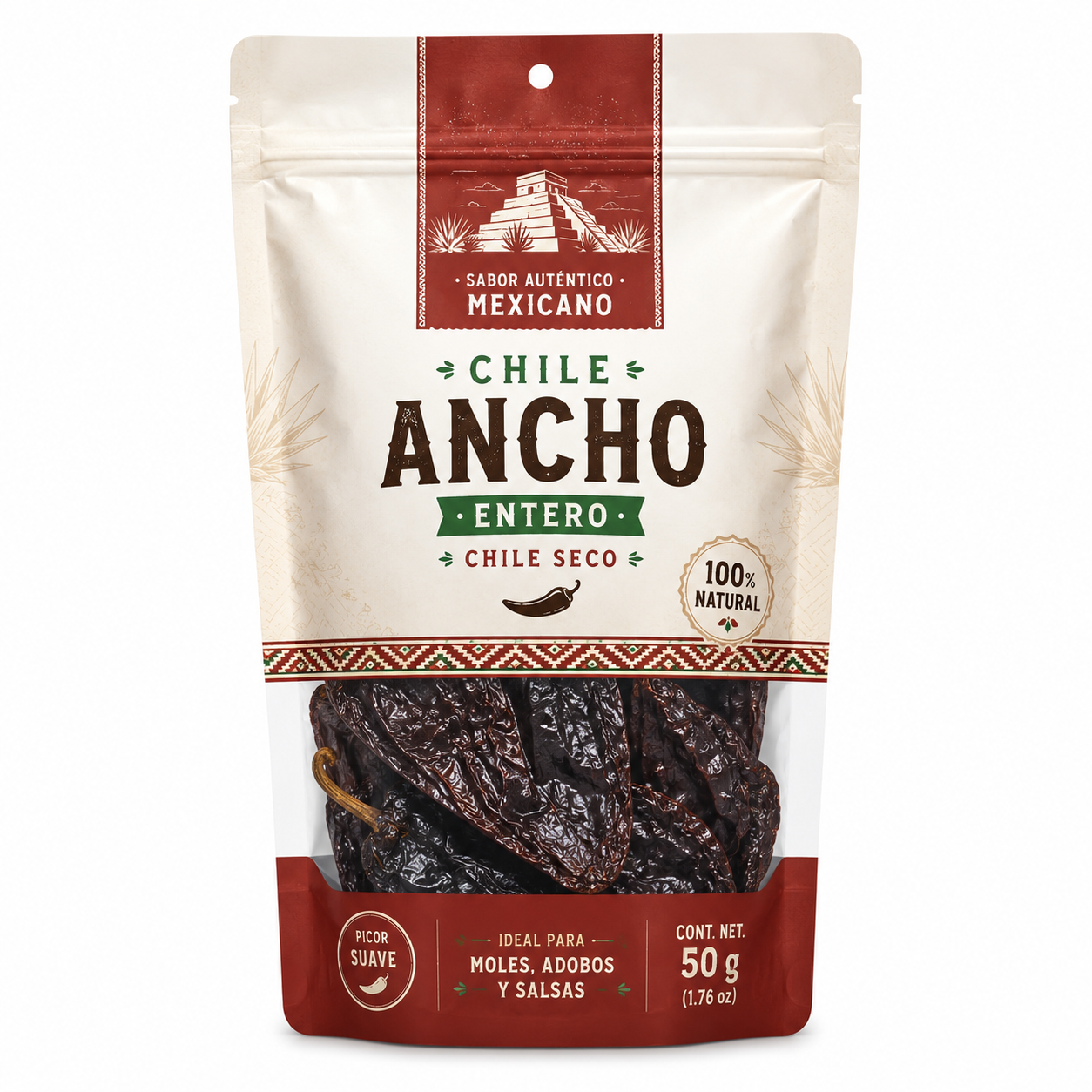 Chile Ancho getrocknet 50g