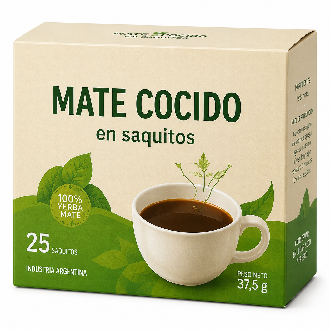 Mate Cocido 25 Teebeutel